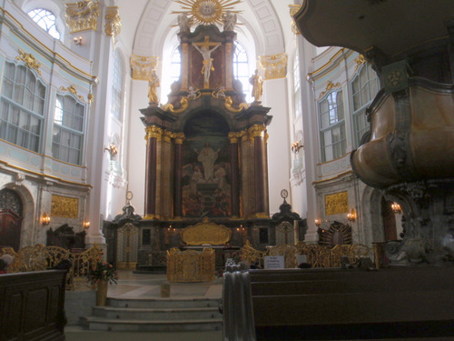 The main hall of Saint Michaelis Church.